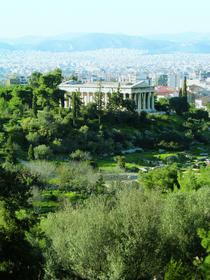 Храм Гефеста над Афинами 