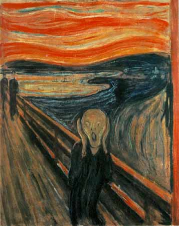 Edvard Munch, (1863-1944), The Cry, (The Scream), 1893