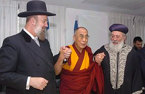 Далай-лама встретился с главными раввинами Израиля