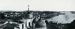Новгород Великий. Софийский собор, река Волхов