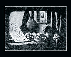 Накрытый стол. Первая фотосъемка. 1823