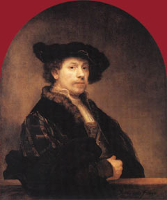 Рембрандт. Автопортрет. 1640