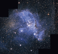 Малое Магеллановое Облако, неправильная, спутниковая галактика Млечного Пути