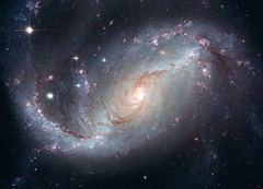 Прегражденная спиральная галактика NGC 1672