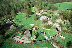 Музейная деревня Дюппель во время реконструкции