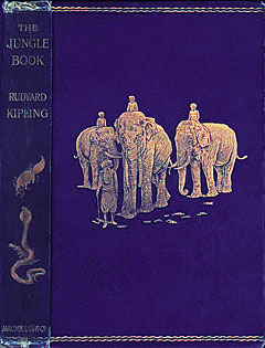 Обложка первого издания «Книги Джунглей»