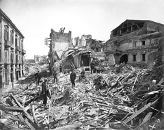 Мессина после землетрясения 28 декабря 1908 года