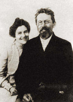 Антон А. П. Чехов и О. Л. Книппер-Чехова. Ялта. 1902