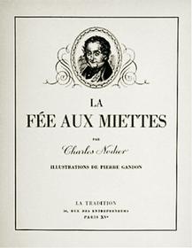 Титульный лист к сказке Шарля Нодье Фея хлебных крошек