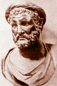 Пифагор (ок. 580 - ок. 500 гг. до н. э.) - знаменитый греческий мыслителью Основанное им в Кротоне пифагорейское братство имело целью нравственное обновление общества и очищение религиозных воззрений