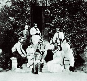 В коктебеле у Волошина. 1914