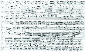 Партитура концерта из цикла «Времена года» Вивальди
