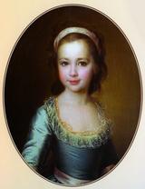 Портрет графини Анны Арсеньевны Воронцовой в детстве. 1790-е