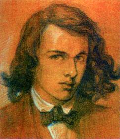 Данте Габриэль Россетти. Автопортрет. 1847