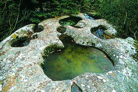 Камень чашечник: дождевая и талая вода, собиравшаяся в углублениях на его поверхности, считалась целебной