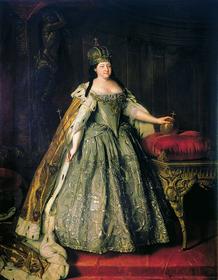 Л. Каравакк. Портрет императрицы Анны Иоанновны. 1730 